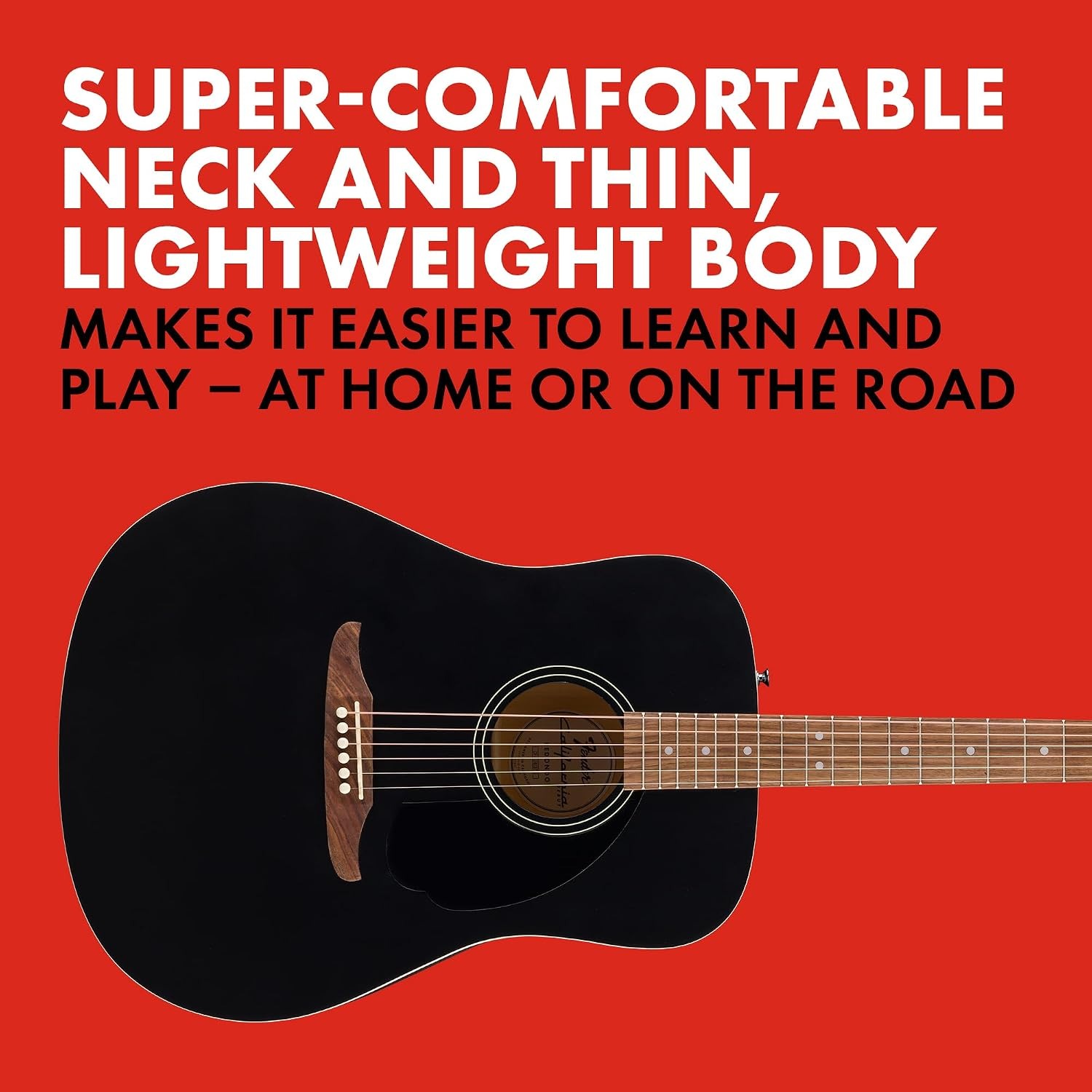 Fender California Debut Redondo Dreadnought Acoustic Guitar