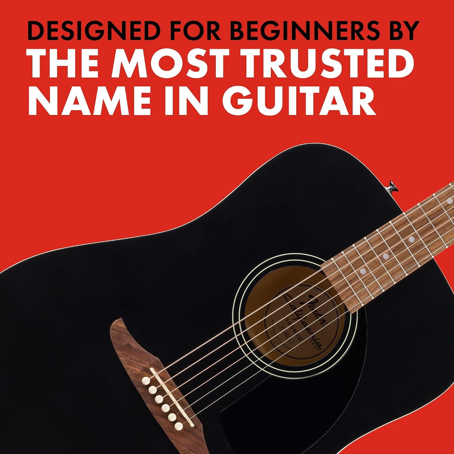 Fender California Debut Redondo Dreadnought Acoustic Guitar