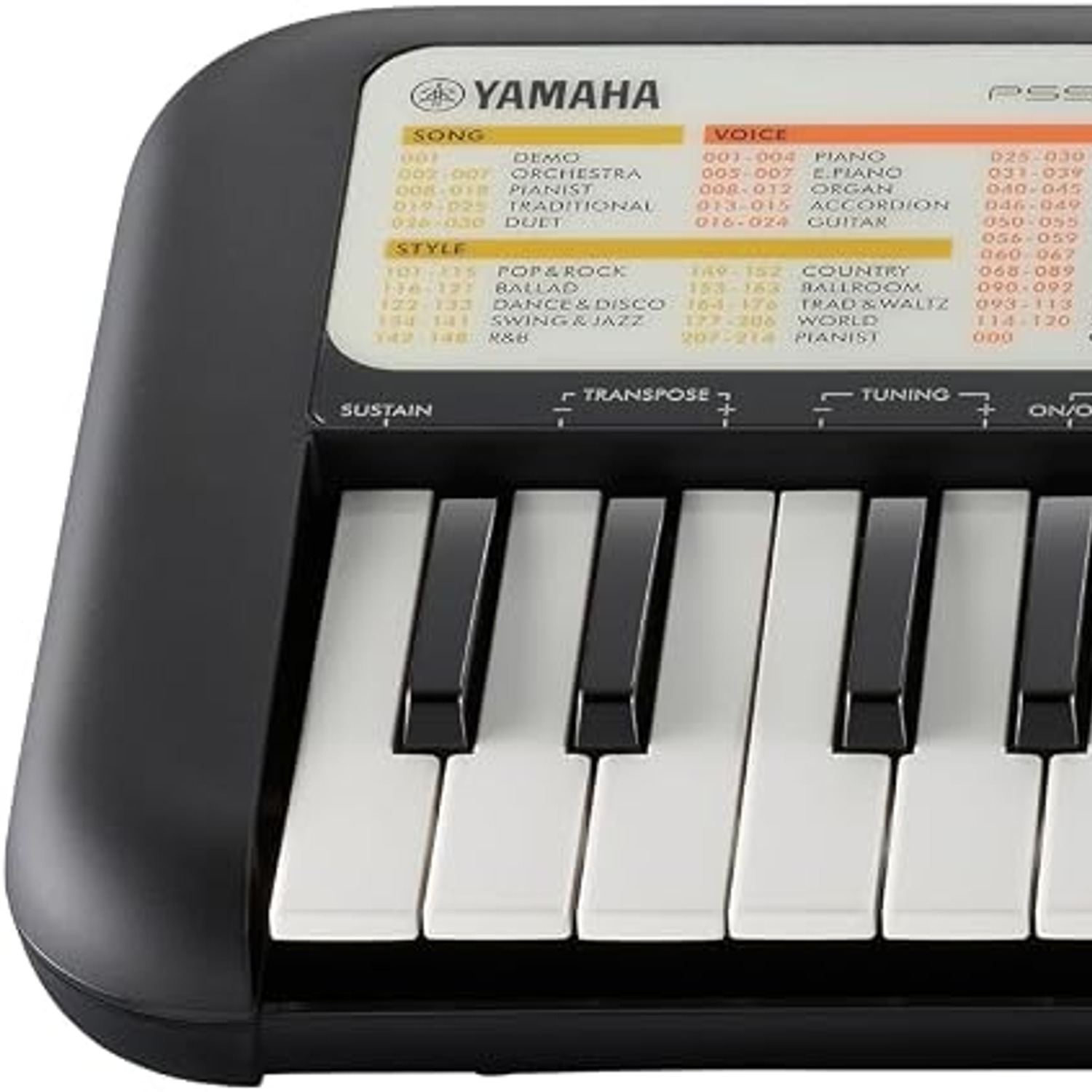 Yamaha PSS-F30 37-Key Portable Keyboard: image 3