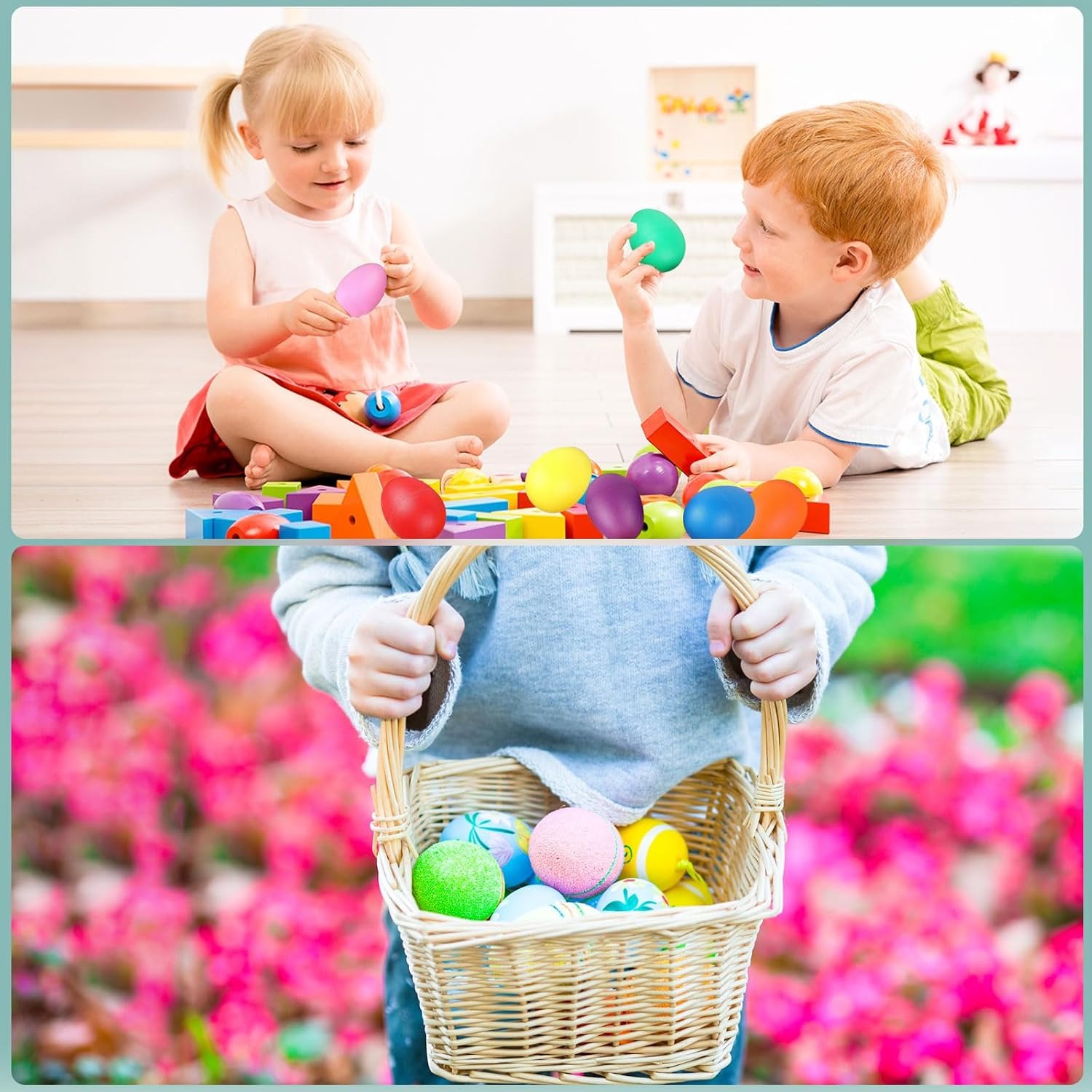 Egg Shakers 14 Piece Rainbow Set: image 6