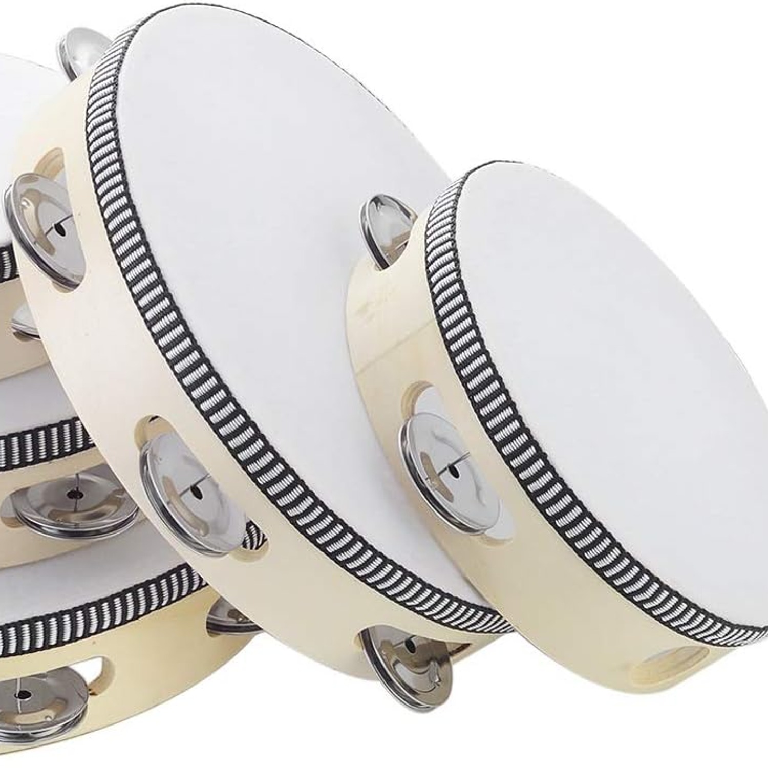Kids Tambourine 6 Inch Birch Hand Drum: image 9